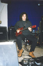 Billy rehearsing for 'THE LADDER' in Vancouver, B.C.- December 1998