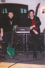 Billy and Chris at The Armory' -1999